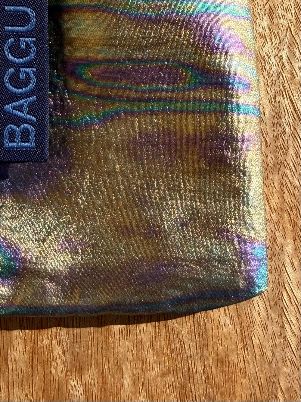BAGGU baby reusable bag: rainbow oil slick - Picture 9 of 9